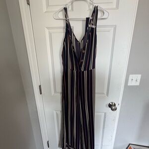 Target Multicolor Striped Jumpsuit